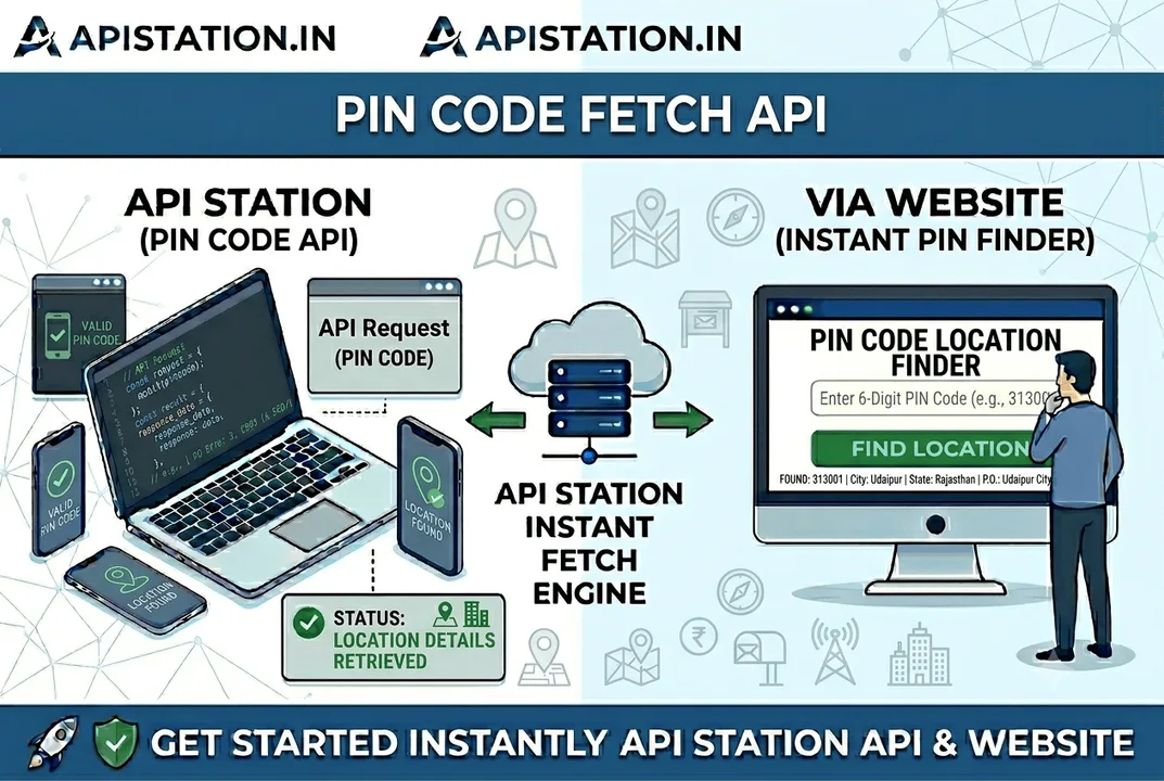 PIN Code Fetch API PIN Code Fetch API